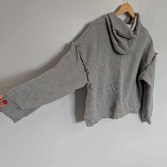 Cynthia Rowley Ruffle Sweatshirt - Picture 4 of 4